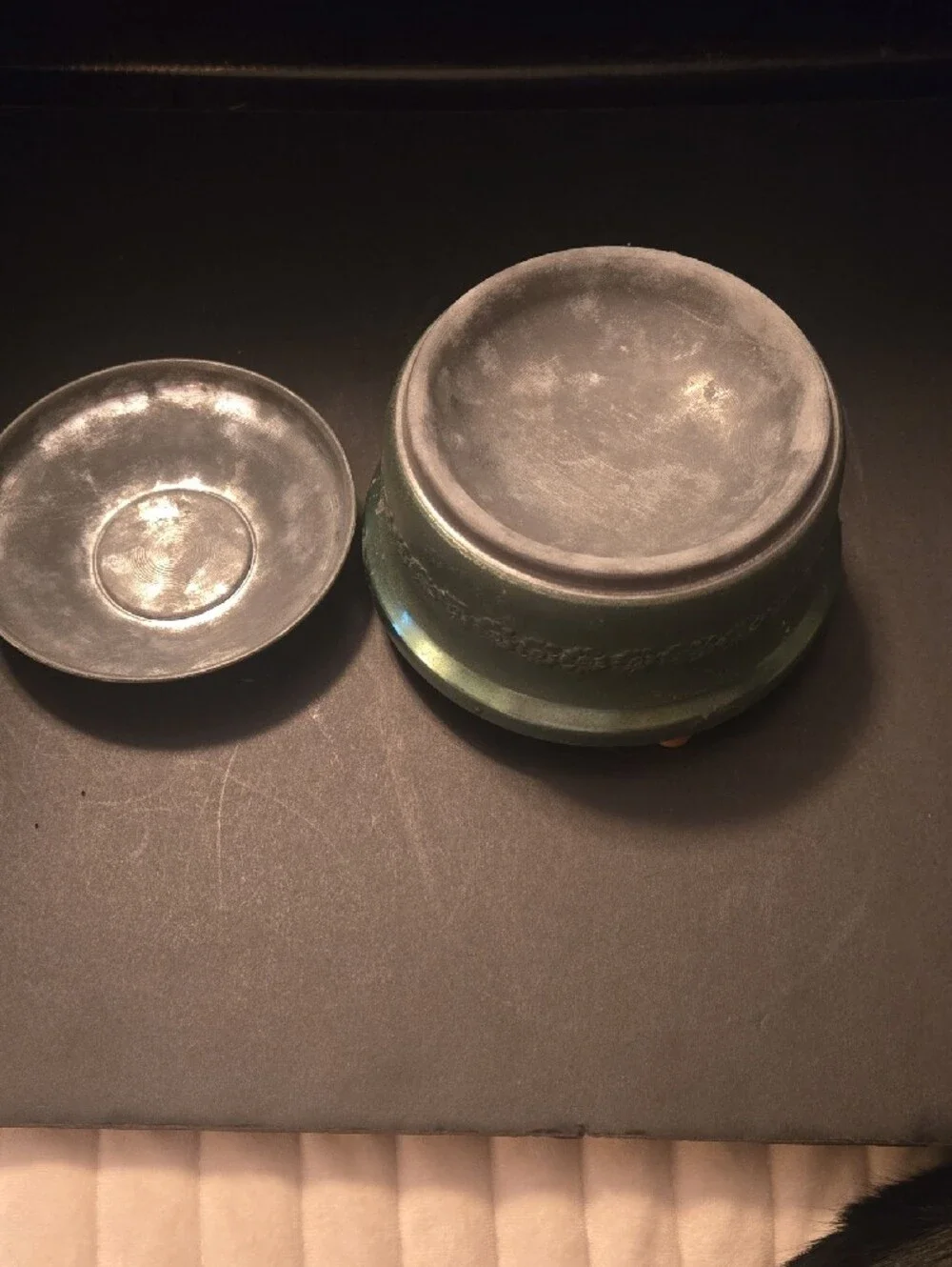 Vintage Cody Creations Musical Powder Puff Box